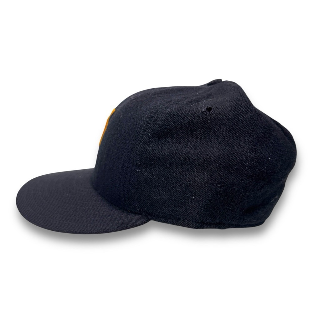 Notre Dame New Era Major League Pro Model‎ Fitted Hat 7-1/4 Wool USA Vintage 90s - Picture 3 of 8